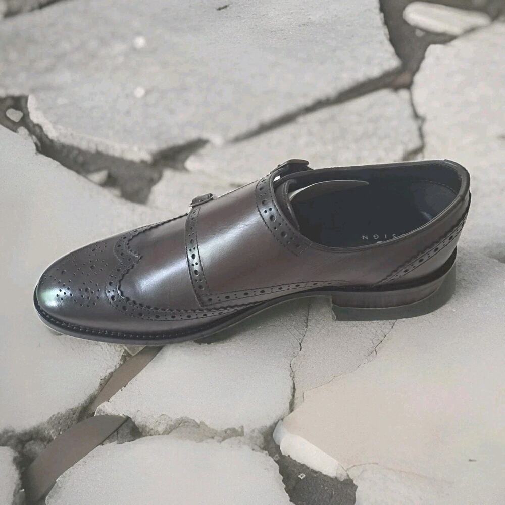 Asos Designer Mens Brown Leather Dress Shoes. 11